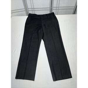 Men’s John Alexander A HARTMARX Brand Dark Gray 100% Wool Pants - Size 38/30